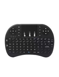 MRSVI I8 2.4G Mini Wireless Keyboard Classic Black Air Mouse Remote Control Touchpad for Android TV Box PC Smart TV