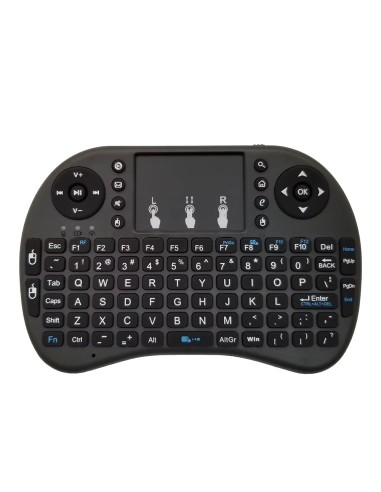 MRSVI I8 2.4G Mini Wireless Keyboard Classic Black Air Mouse Remote Connection