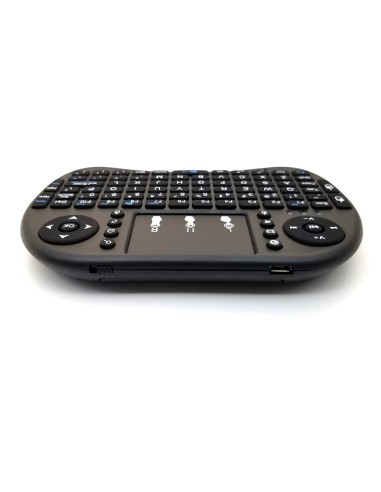 MRSVI I8 2.4G Mini Wireless Keyboard Classic Black Air Mouse Remote Connection