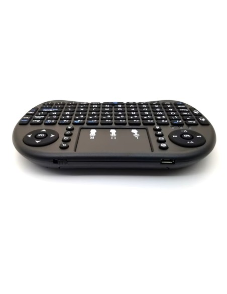 MRSVI I8 2.4G Mini Wireless Keyboard Classic Black Air Mouse Remote Connection