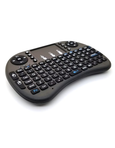MRSVI I8 2.4G Mini Wireless Keyboard Classic Black Air Mouse Remote Control Touchpad for Android TV Box PC Smart TV