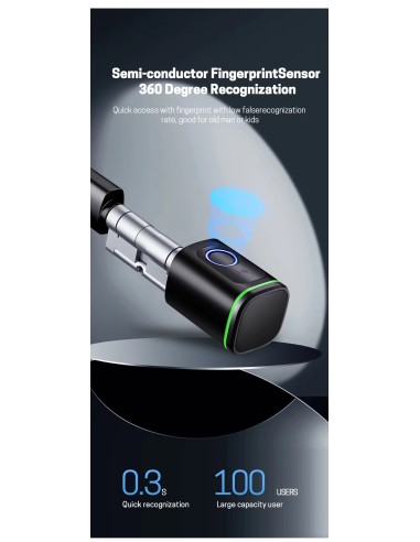 European Standard Lock Cylinder Tuya or Ttlock Fingerprint and Passwor