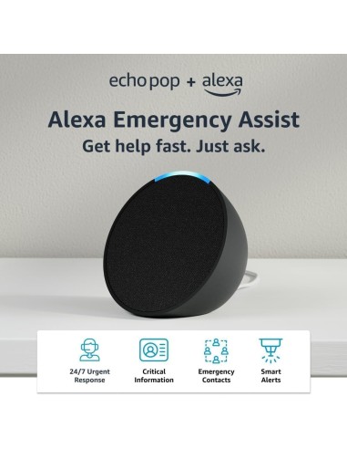 Echo Pop Smart Speaker Midnight Teal Kaba