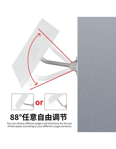 For Starlink Gen 3 Long Wall Installed Connecting Rod Mount Roof Adapt