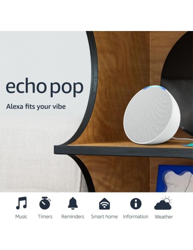 Echo Pop Smart Speaker Midnight Teal Kaba
