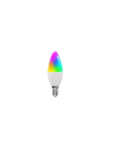 Led Bulb Candle Smart Lamp E14 TUYA Bluetooth Dimmable RGB Light 220V