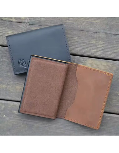 Premium Genuine Leather Wallet with Pop up Card Holder and Slot for Ai