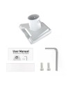 Stainless Steel Starlink Gen 3 Outdoor Bracket Adapter for Pipe