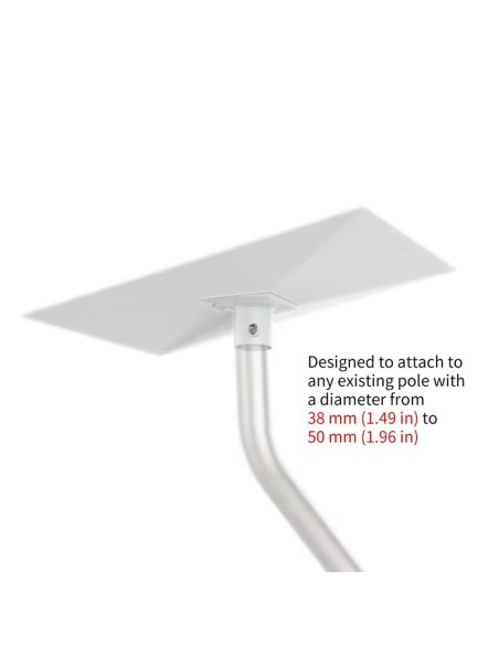 Stainless Steel Starlink Gen 3 Outdoor Bracket Adapter for Pipe