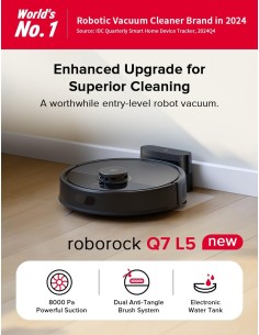 Roborock Q7 L5 Robot Vacuum & Mop – 8,000Pa Suction