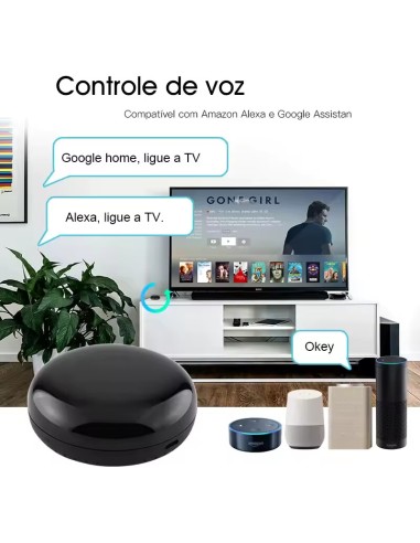 Tuya WiFi Universal IR Remote Controller Intelligent Wireless Radio Fr
