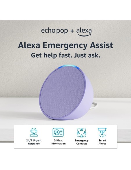 Echo Pop Smart Speaker Midnight Teal Kaba