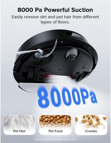 Roborock Q7 L5 Robot Vacuum & Mop Combo – 8,000Pa, Black